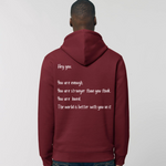 Load image into Gallery viewer, Hey You Reminder Hoodie
