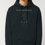 Load image into Gallery viewer, Humans Supporting Humans Ultra Heavy Hoodie
