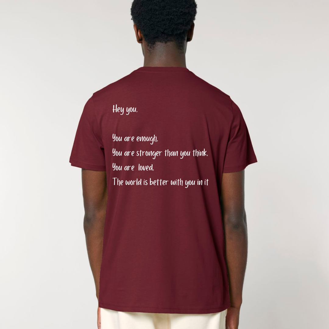 Hey You Reminder Tee (Light)