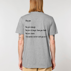 Hey You Reminder Tee (Light)