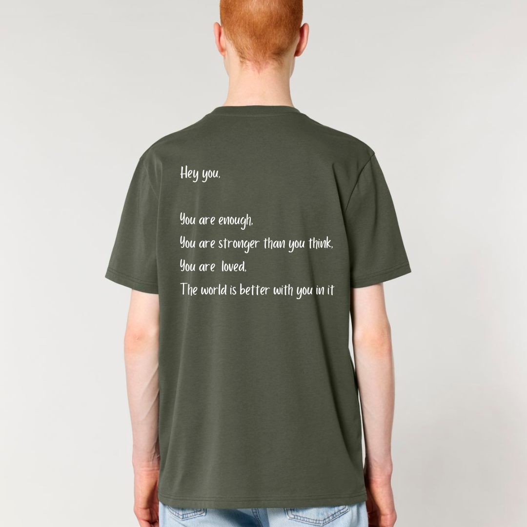 Hey You Reminder Tee (Light)
