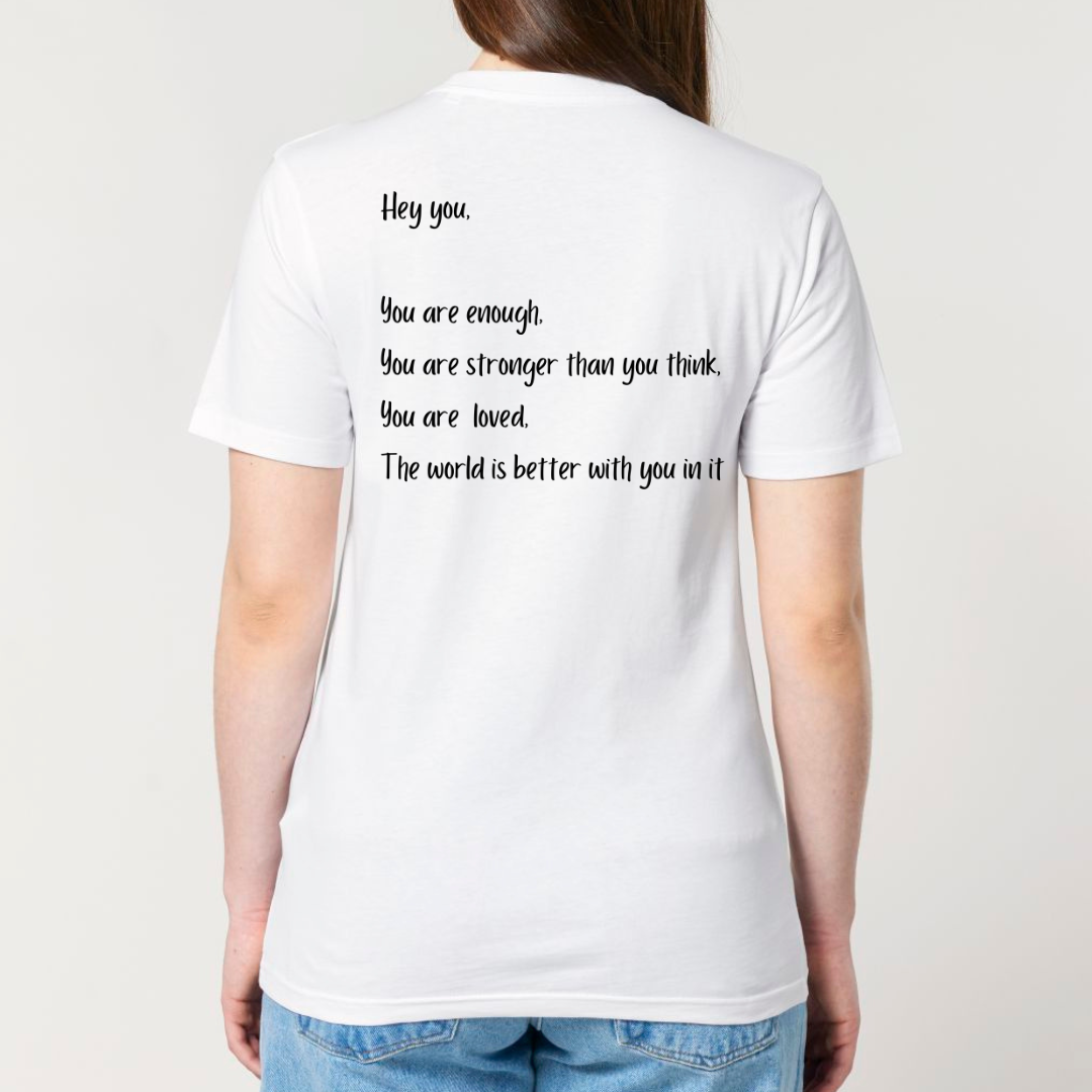 Hey You Reminder Tee (Light)