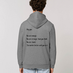 Load image into Gallery viewer, Hey You Reminder Hoodie
