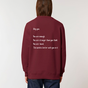 Hey You Reminder Sweater
