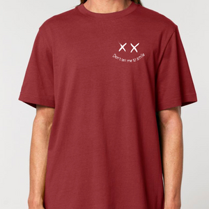 Don't Tell Me to Smile Tee (Heavy)