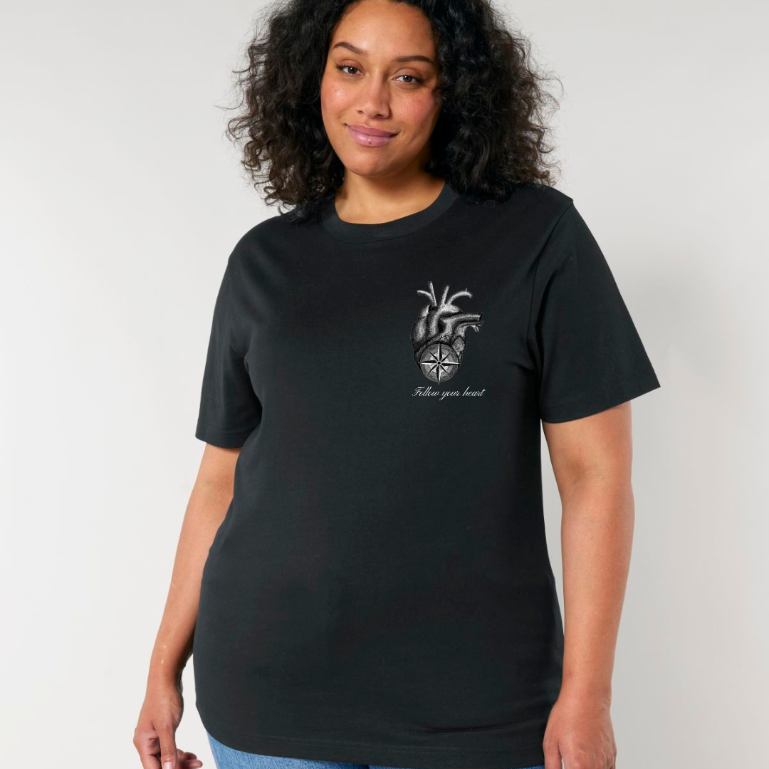 Follow Your Heart Short Sleeve Tee (Heavy)