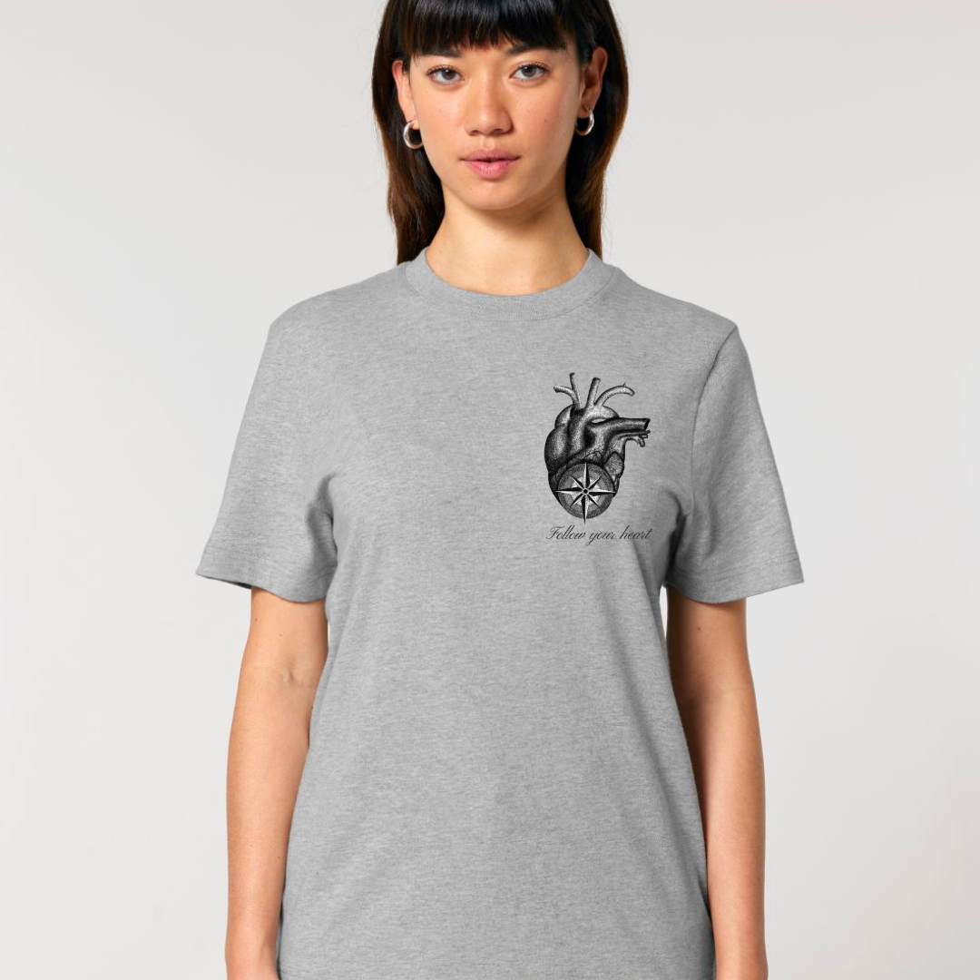 Follow Your Heart Short Sleeve Tee (Heavy)