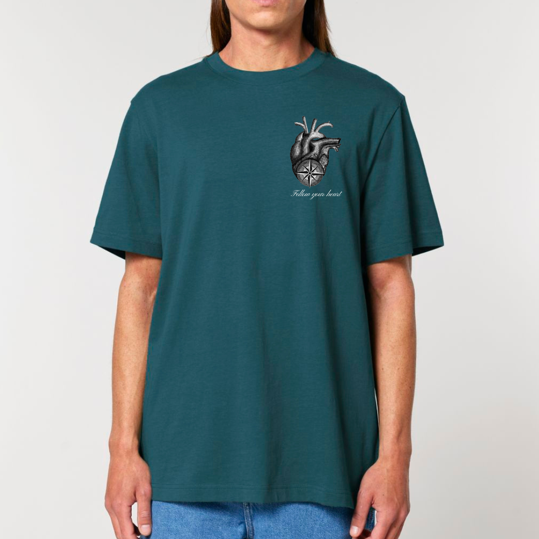 Follow Your Heart Short Sleeve Tee (Heavy)