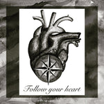 Load image into Gallery viewer, Follow Your Heart Art Print
