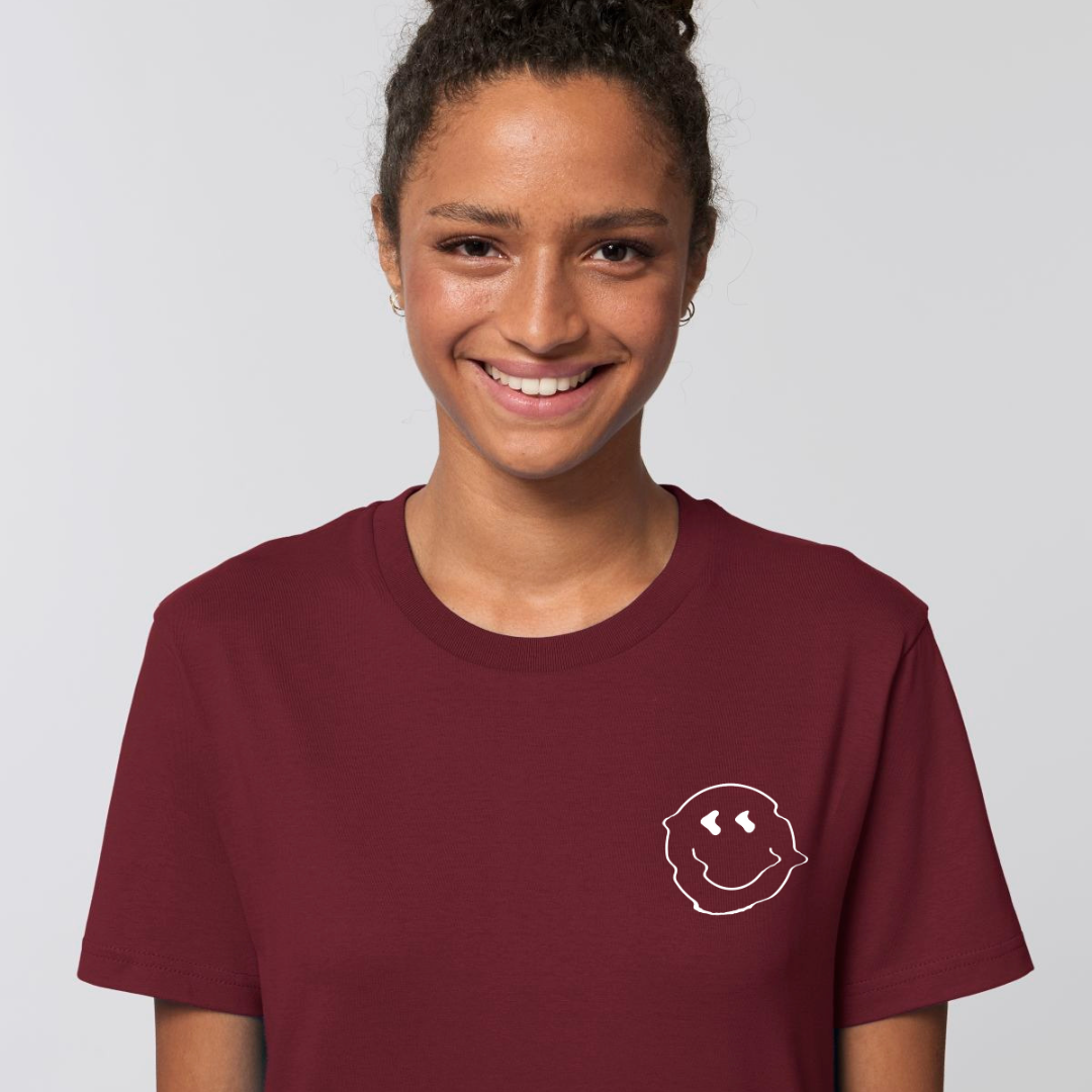 Glitch Smiley Face Tee