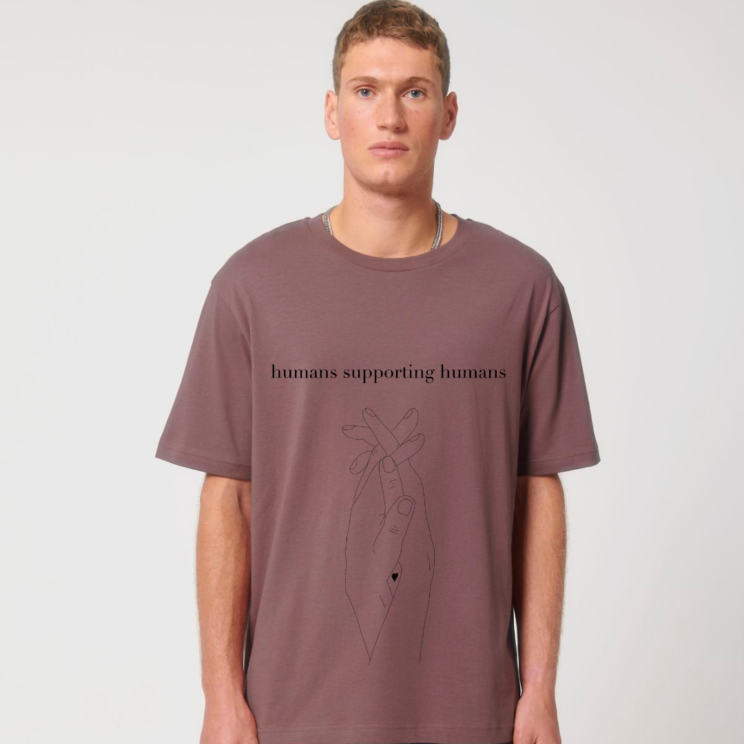 Humans Supporting Humans Short Sleeve T-Shirt
