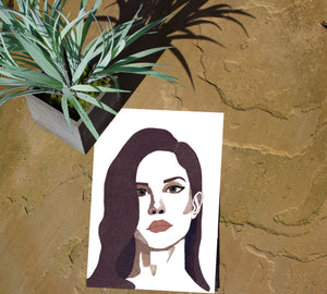 Lana Del Rey Fan Art Print