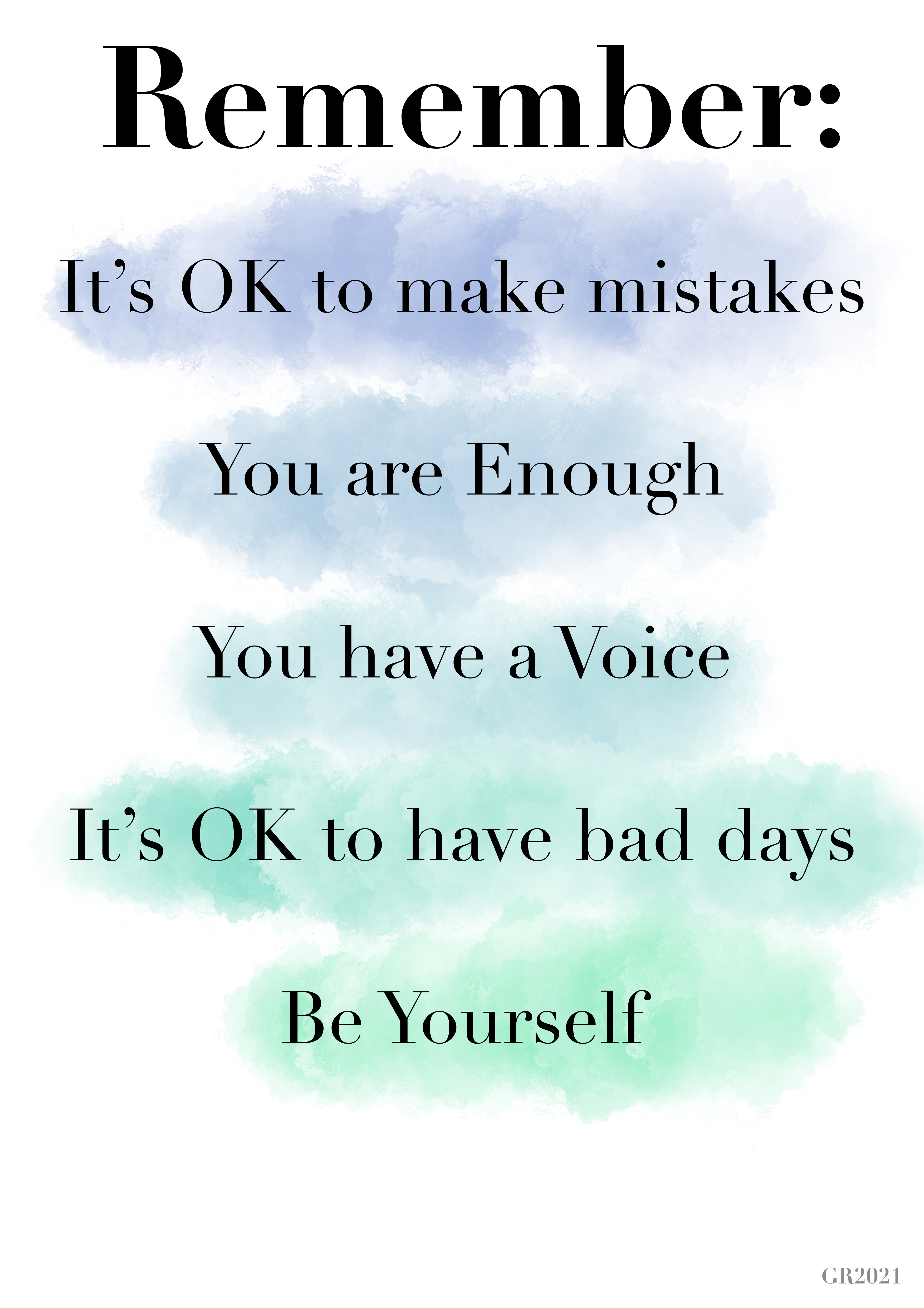 Remember Art Print